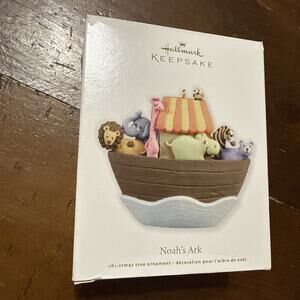 Hallmark Keepsake Noah’s Ark Christmas Tree Ornament Approx 3 in.
